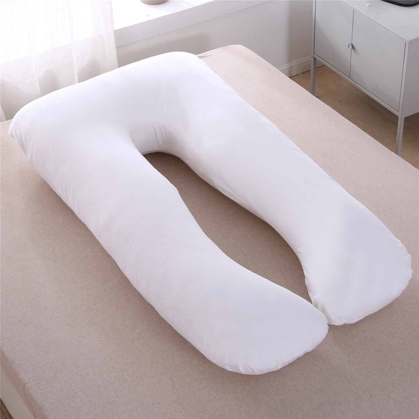 Multifunctional pregnant woman pillow side lying pillow cotton removable and washable U-shaped nap pillow cushion factory direct sales
