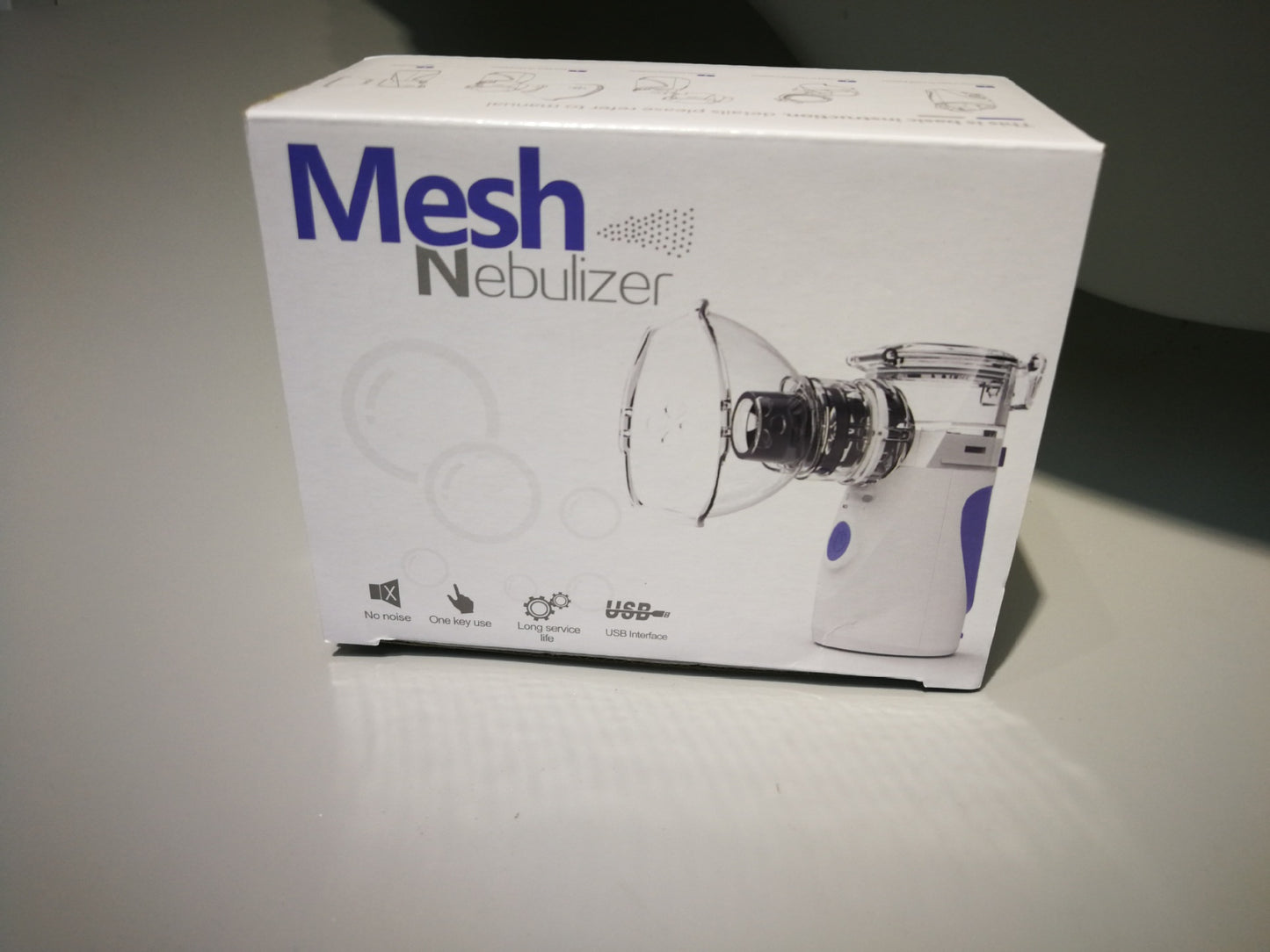 Mini Handheld Nebuliser Steaming Tool Health Care Atomizer Portable Respirator Humidifier Adult Kid Inhaler Nebulizer